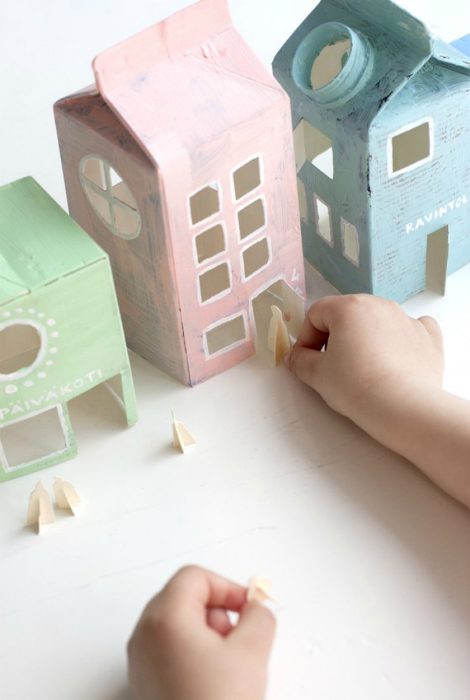 20 способов превращения старых коробок в замечательные детские игрушки