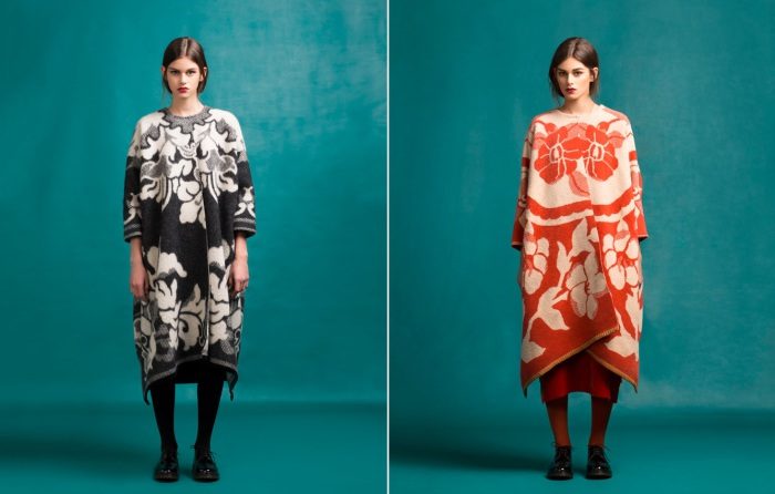 Эстонский дизайнер шьет теплые и стильные пальто из старых советских одеял