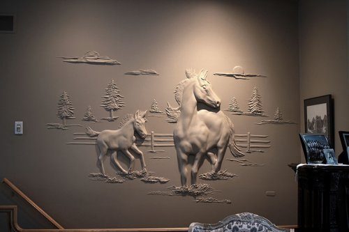Потрясающие объёмные настенные рисунки Берни Митчелла