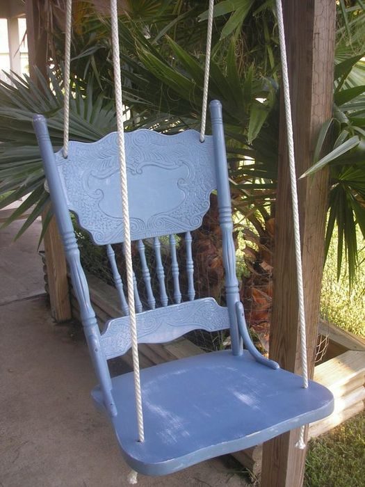 Оригинальная переделка старых стульев