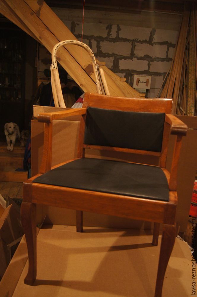 Реставрируем старое кресло