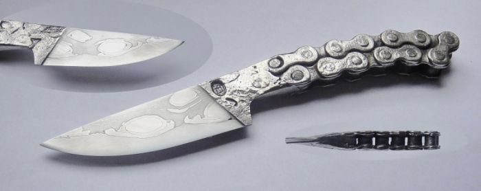 Ножи, сделанные из неожиданных вещей