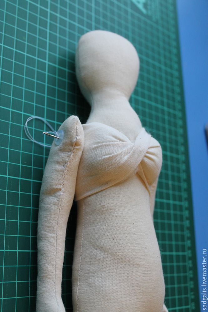 Текстильная кукла своими руками