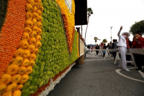 Цветочный парад в Пасадене 2017