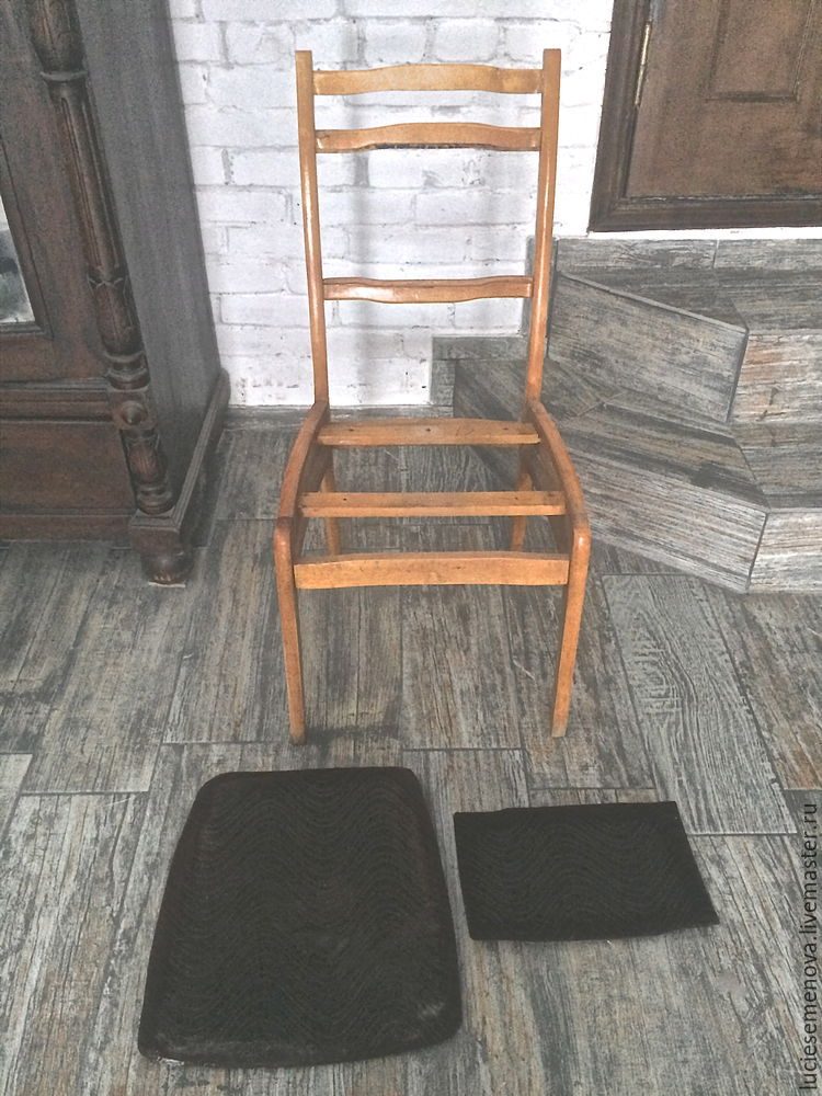 Реставрация старого стула