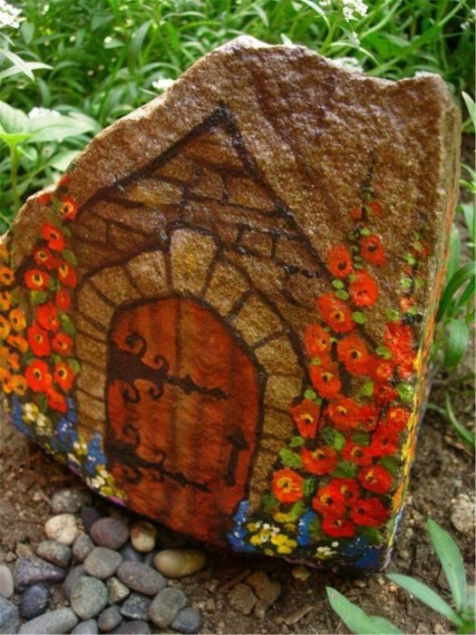 Украшение садово-дачного участка с помощью камней