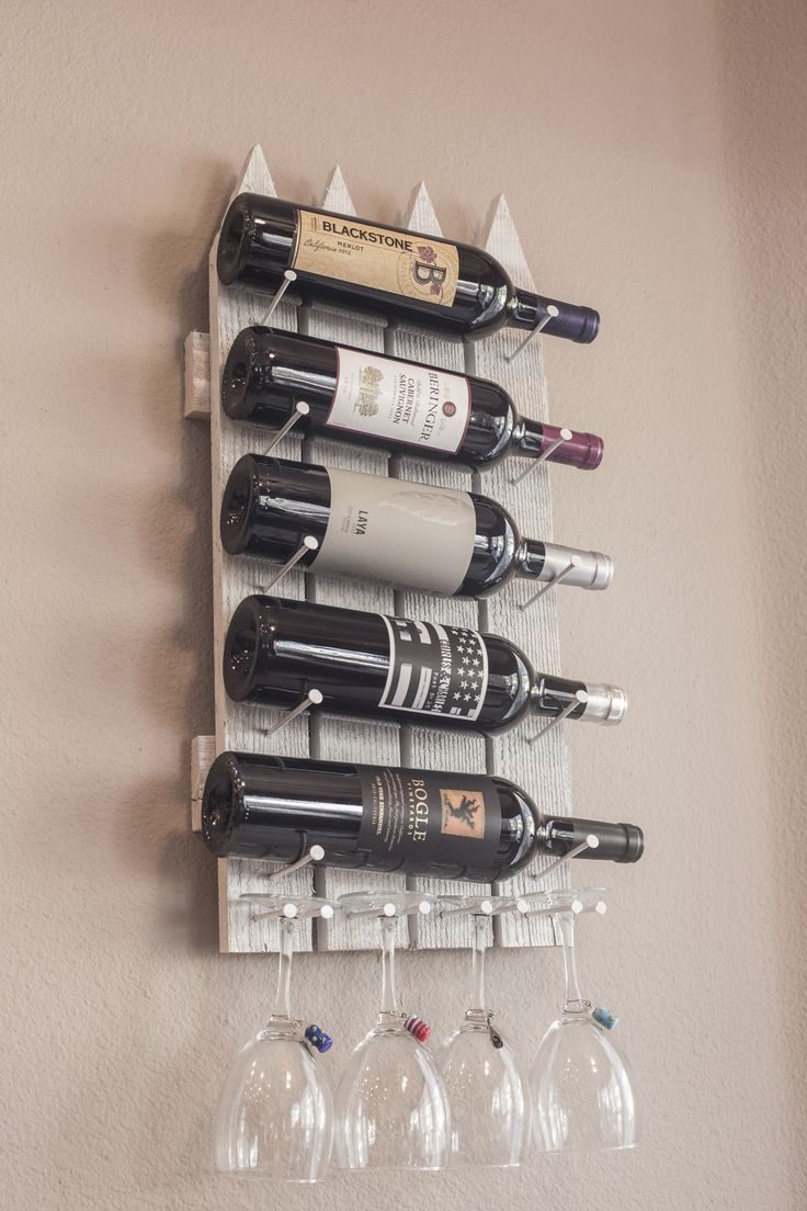 Идеи хранения бутылок с вином в доме