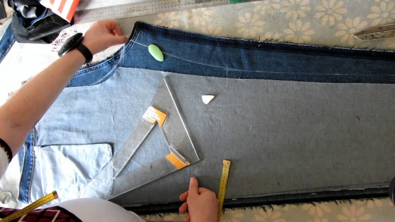 Как использовать старые джинсы