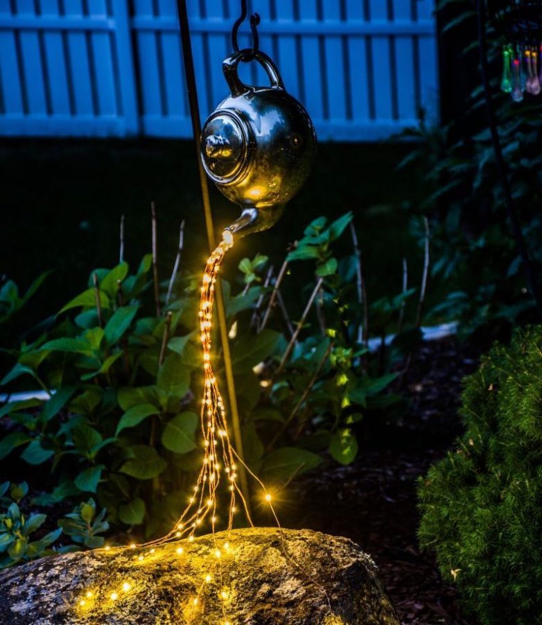 Потрясающие примеры садового освещения