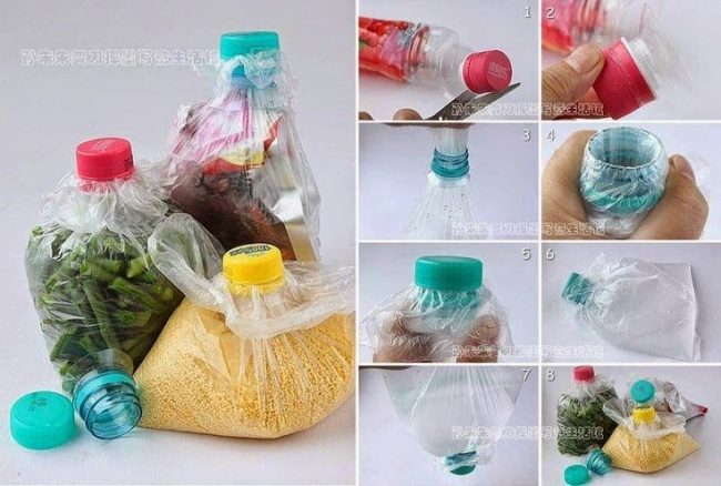 Интересные полезности из пластиковых бутылок