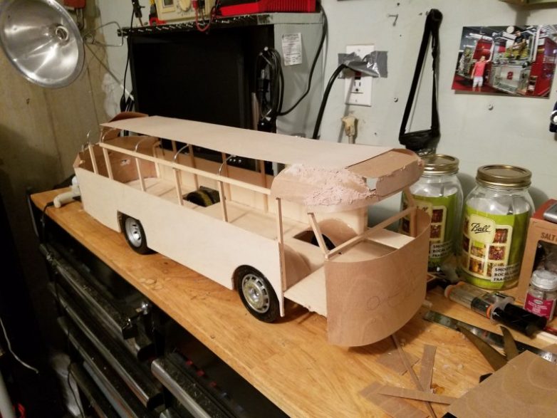 Модель автобуса своими руками