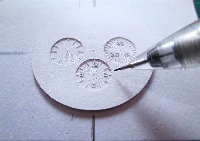 Невероятные копии наручных часов из бумаги