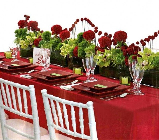 Украшаем стол ко Дню Святого Валентина