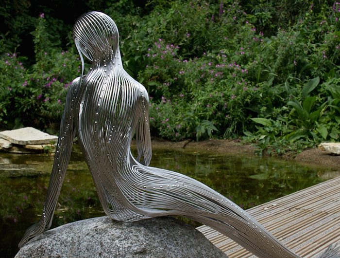 Изящные проволочные скульптуры от Мартина Дебенгема