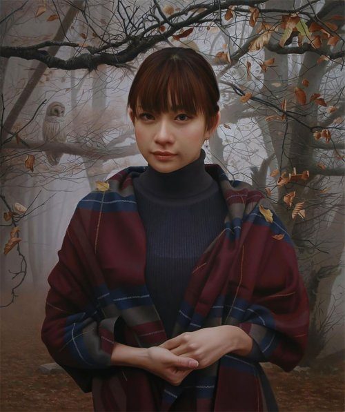 Реалистичные портреты от Ясутомо Ока