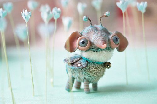 Симпатичные скульптуры животных от Анны Назаренко