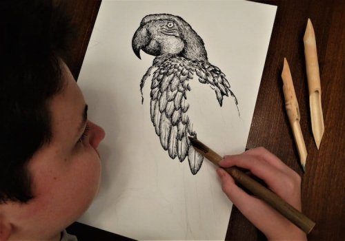 Невероятно детализированные изображения животных от 15-летнего художника