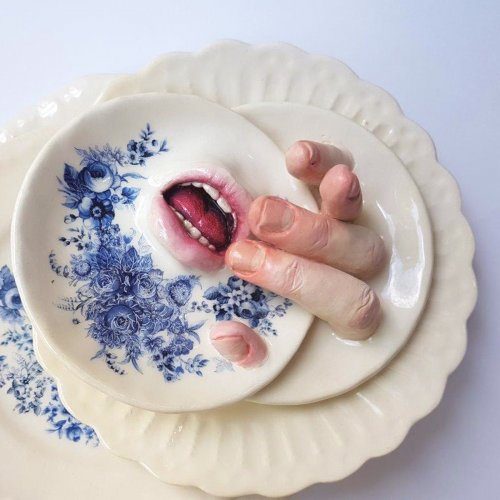 Керамическая посуда от Ронит Баранги