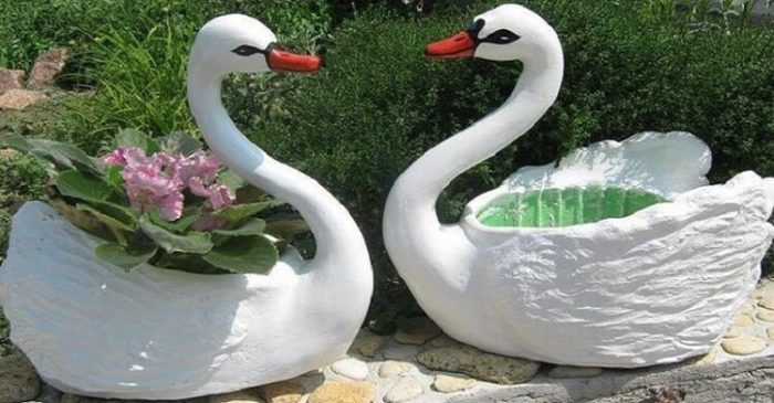 Лебеди для сада