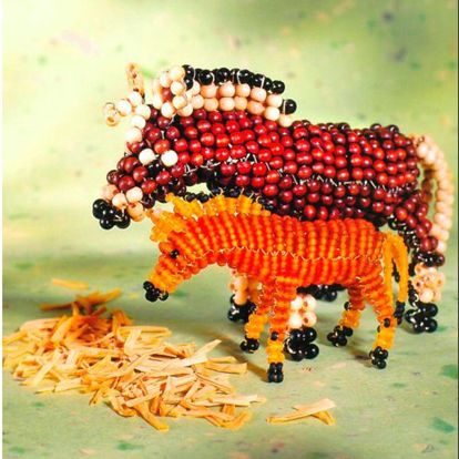 Плетём животных из бисера