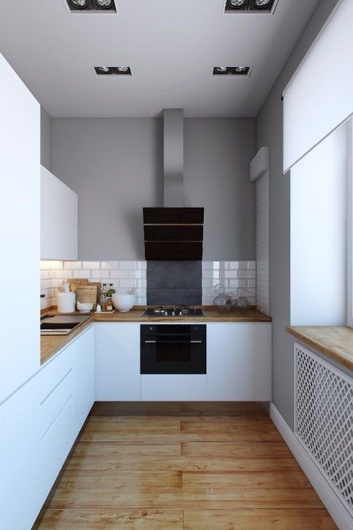Интересные решения для 6 м², которые помогут грамотно обустроить малогабаритную кухню