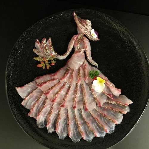 Невероятные сасими от японского художника