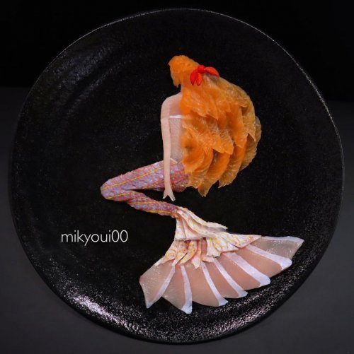 Невероятные сасими от японского художника