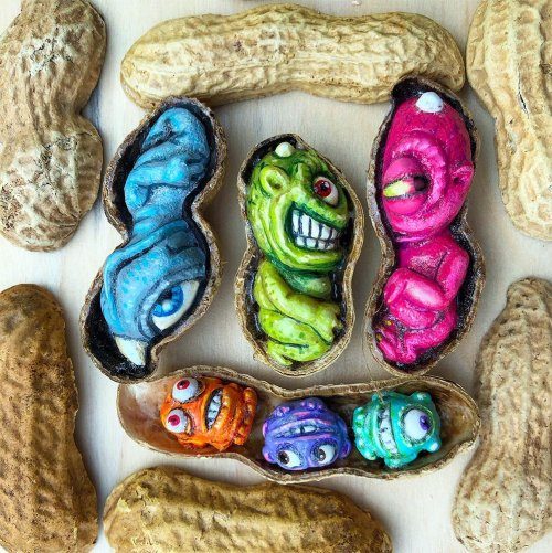Искусство в арахисе от Стива Касино