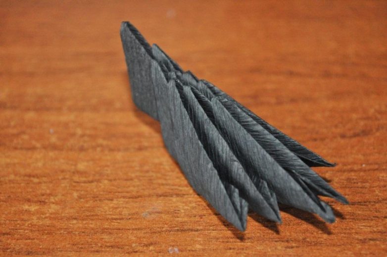 Дракончик в технике модульного оригами