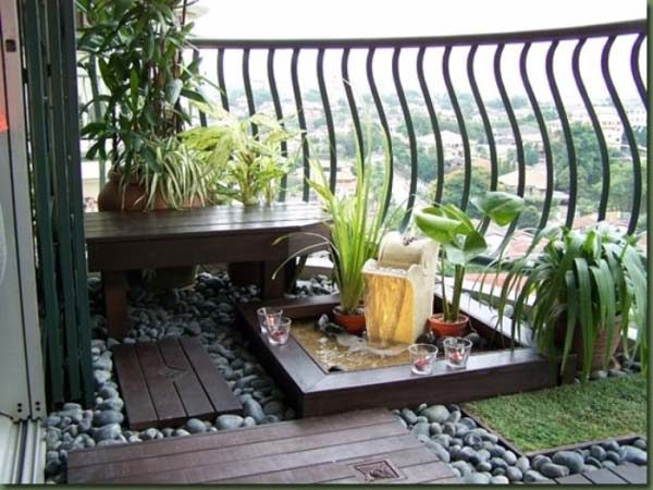 Как оформить балкон в экостиле