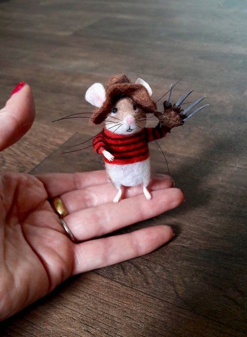 Войлочные мышки от Рейчел Остин