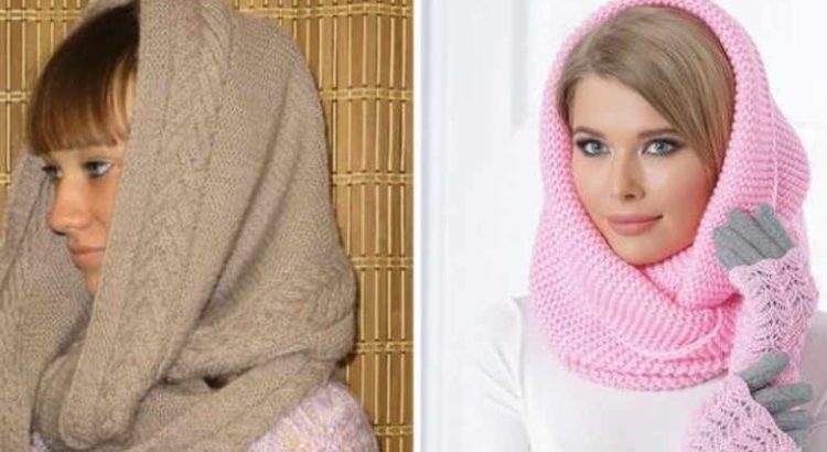 Как связать шарф, снуд или шарф-хомут