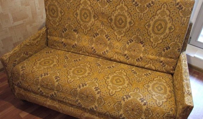 Реставрация старого дивана