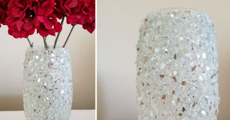 Невероятное превращение простой стеклянной вазы