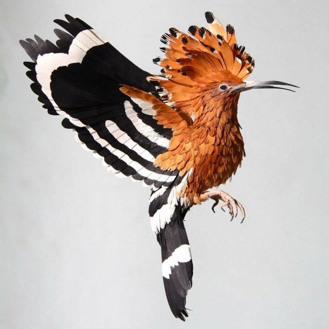 Невероятные птицы из бумаги