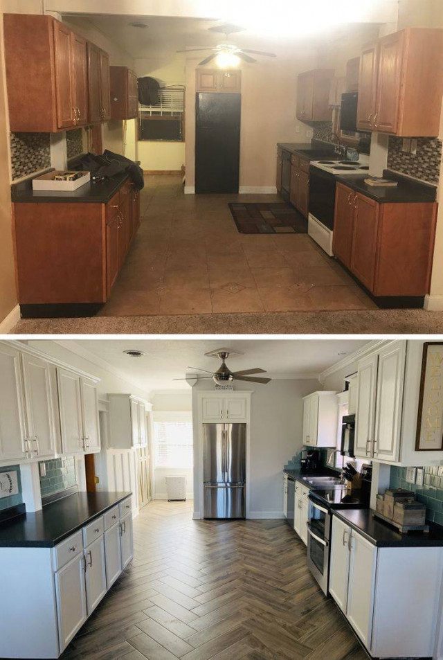 Дома до и после преображения