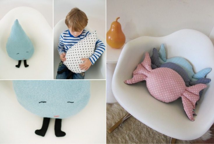 Креативные идеи мягких игрушек- подушек