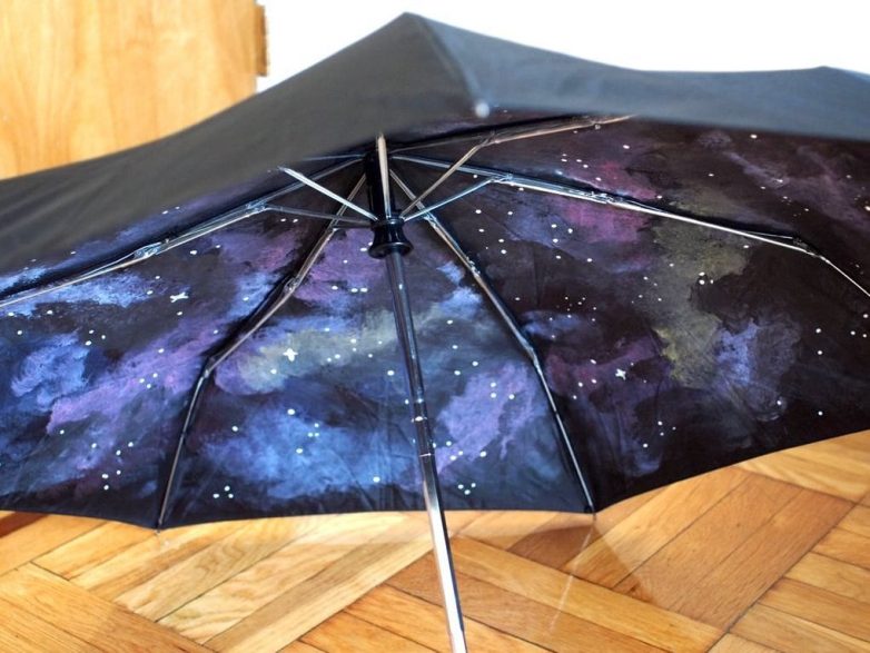 Как обновить скучный зонт
