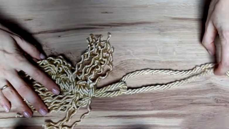 Не выбрасывайте остатки верёвки