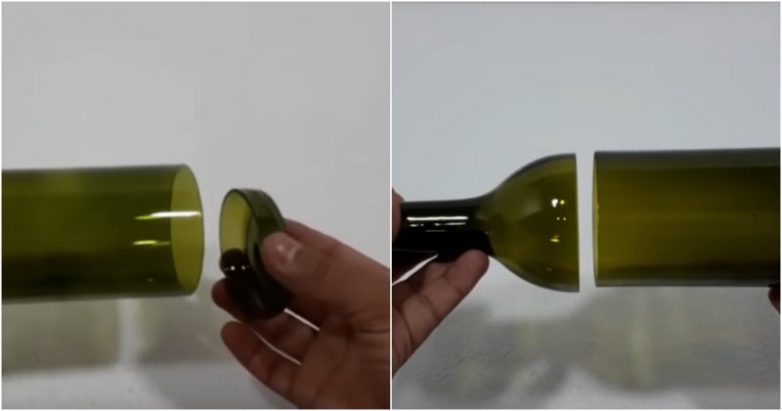 Превращение обычных стеклянных бутылок в изящные баночки для хранения