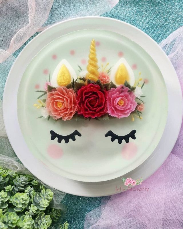 Трёхмерные торты-желе от кондитера Сью Хен Бун