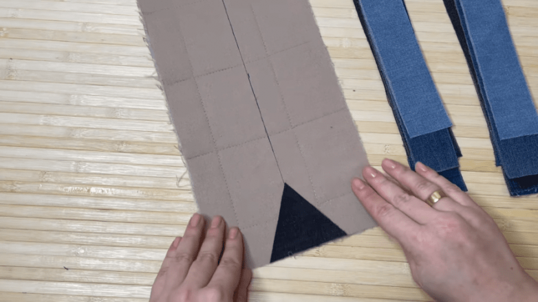 Секрет создания геометрического узора из остатков ткани