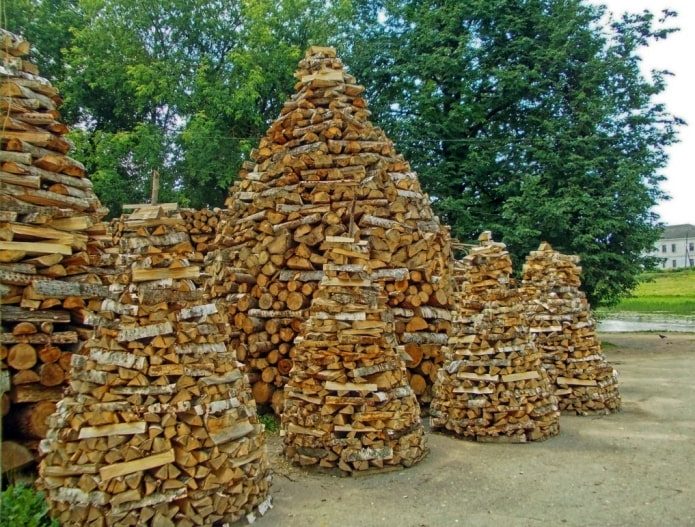 Идеи для укладки дров