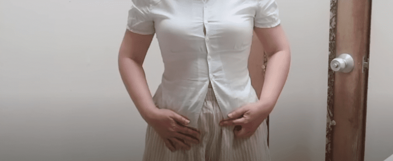 Как увеличить блузку легко и быстро