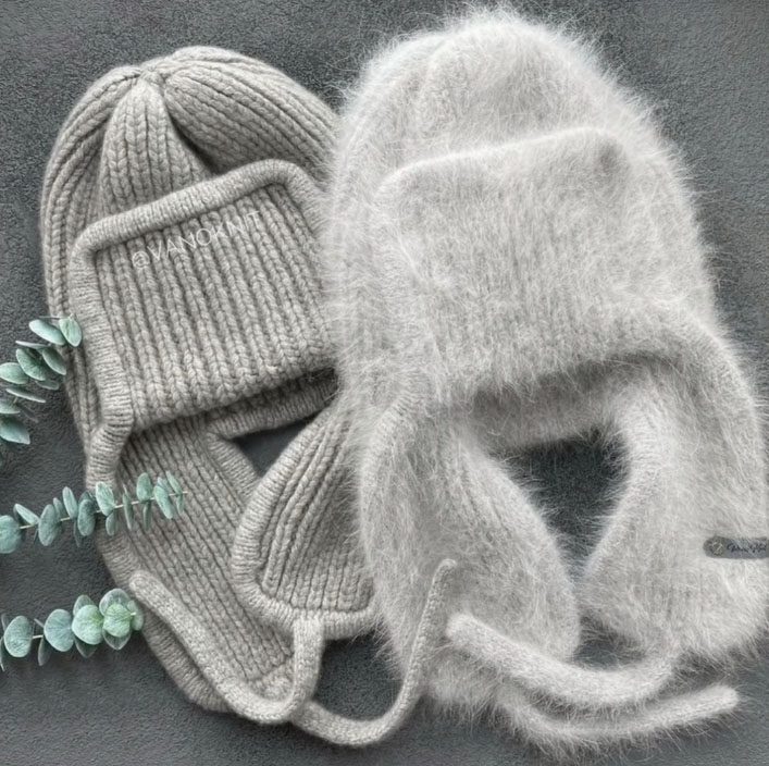 Крутые идеи вязаных шапок на зиму