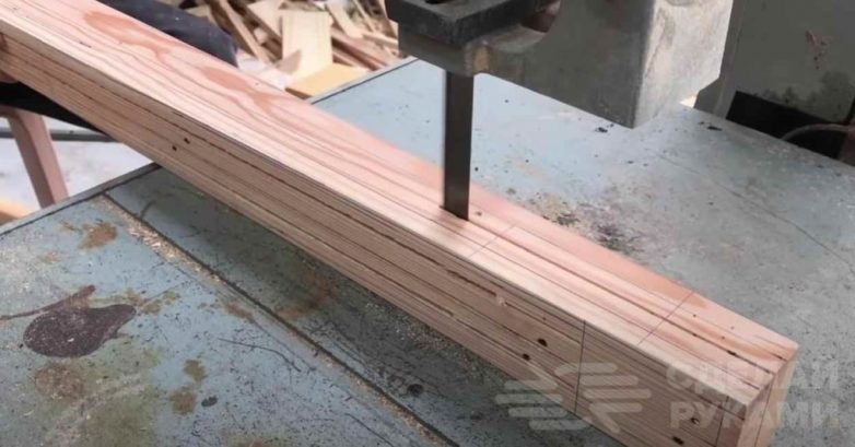 Способ изготовления необычных деревянных ножек для стола