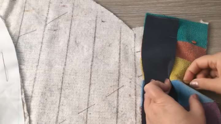 Как использовать маленькие кусочки плотной ткани