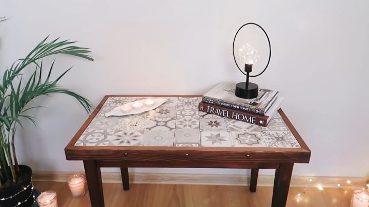 Невероятное преображение старого стола
