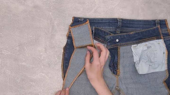 Как быстро увеличить джинсы
