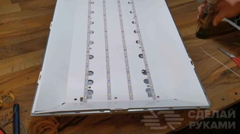 Идея использования старого LED телевизора